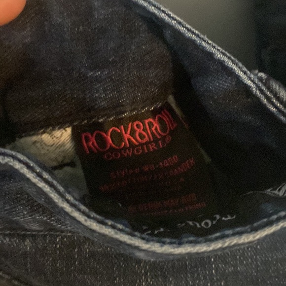 Rock&Roll Cowgirl Trouser Jean|Womens sz 28 - Picture 4 of 4